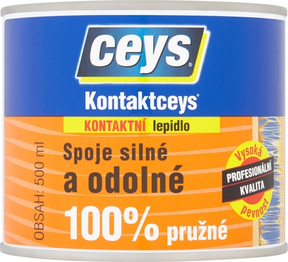Kontaktní lepidlo 500 ml KONTAKTCEYS