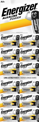Energizer alkalické baterie AA PowerSeal 12 ks