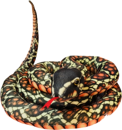 Plyšový Had Hnědý 110 cm