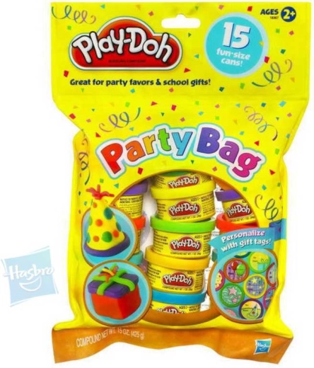 Play-Doh párty taška s 15 kelímky modelíny - 15 ks