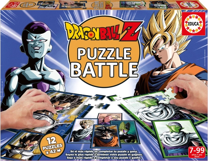 Puzzle bitva DRAGON BALL Z 12×42 dílků EDUCA