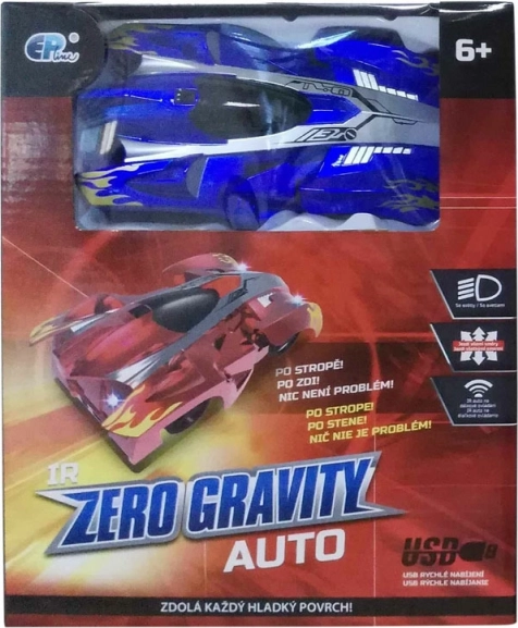 Auto na dálkové ovládání jezdící po stěně