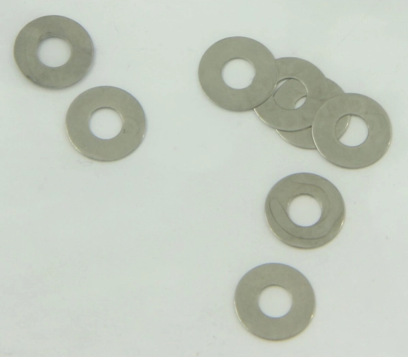 Distanční podložky 4 × 10 × 0,15 mm X3 (8 ks)