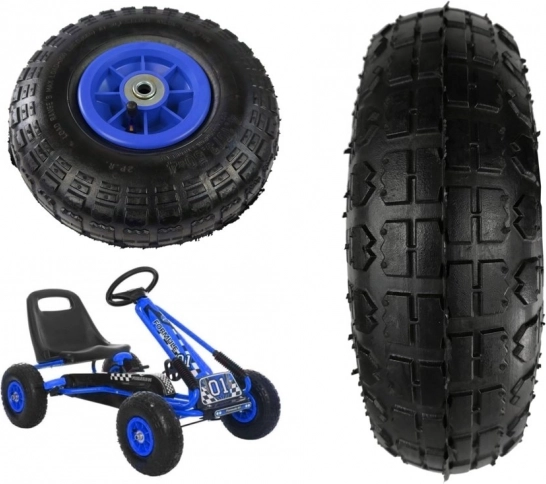 Kolo pro gokart A15 modré - 1 kus