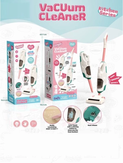 Hračka – vertikální vysavač na baterie