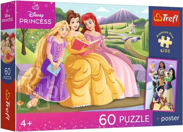 Dětské puzzle Premium Plus Kids princezna Síla v koruně 60 dílků - 1 kus