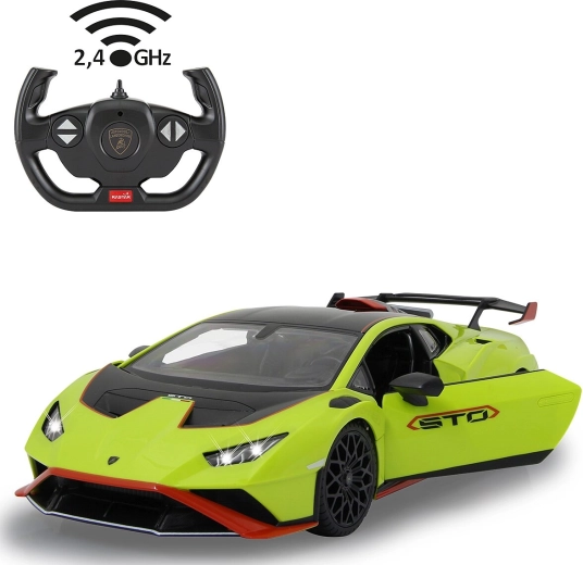 Rádiem řízené auto JAMARA Lamborghini Huracán STO 1:14 zelené