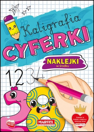 Kaligrafie číslic se samolepkami