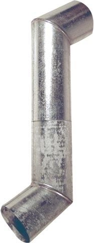 Koleno S 100 mm z pozinkované oceli