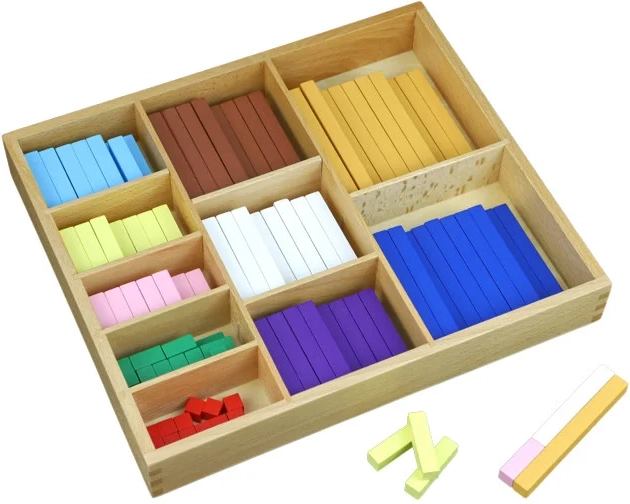 Moyo Montessori barevné počítací tyčinky