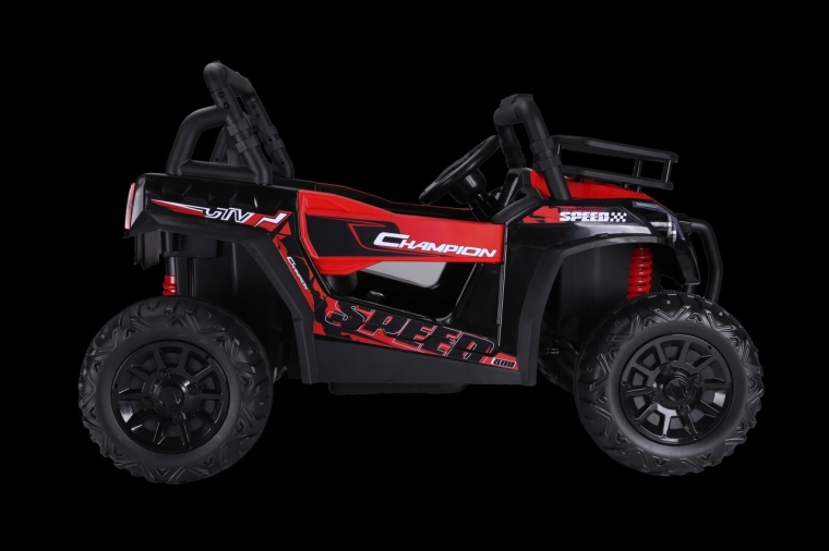 Dětské elektrické terénní auto UTV Lift – červené