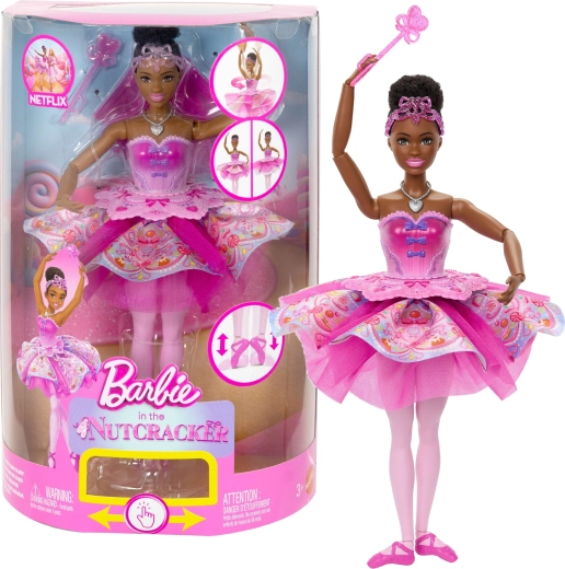 Barbie Barbie v Louskáčkovi baletka Cukrová víla s proměnlivou sukýnkou