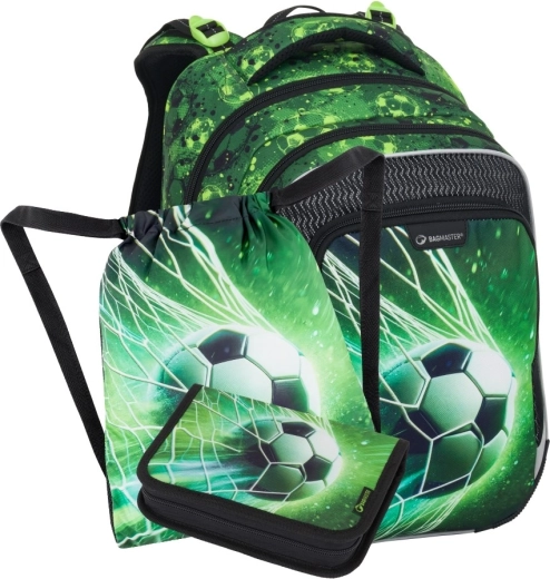 Bagmaster školní set Lumi 25 B Fotbal