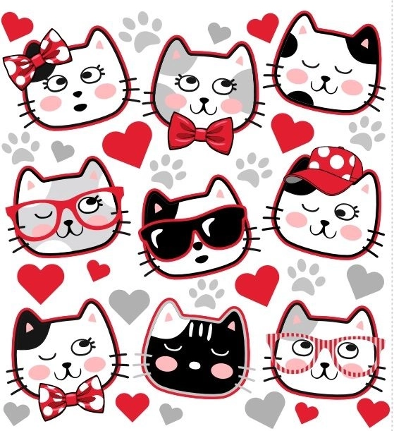 Nažehlovací nálepky mývalové na oblečení