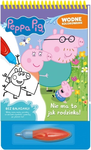 Prasátko Peppa – Vodové omalovánky 13: Nejlepší je rodinka