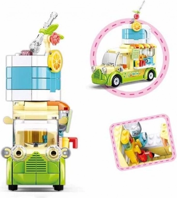 Smoothie vůz stavebnice Sluban Girls Dream