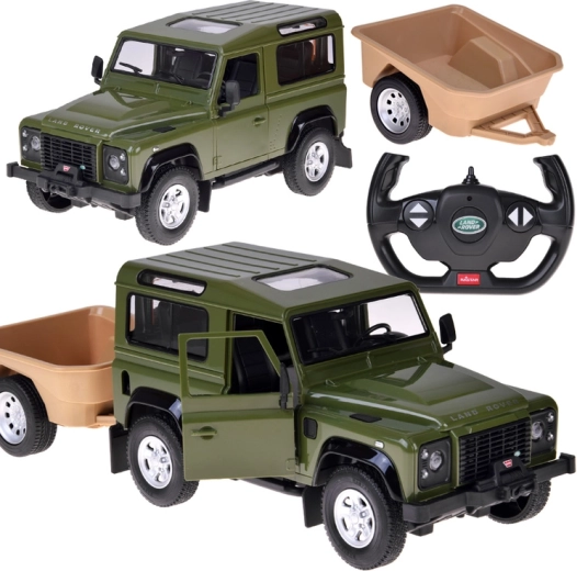 Rastar Land Rover Defender 1:14 RC s přívěsem – Defender