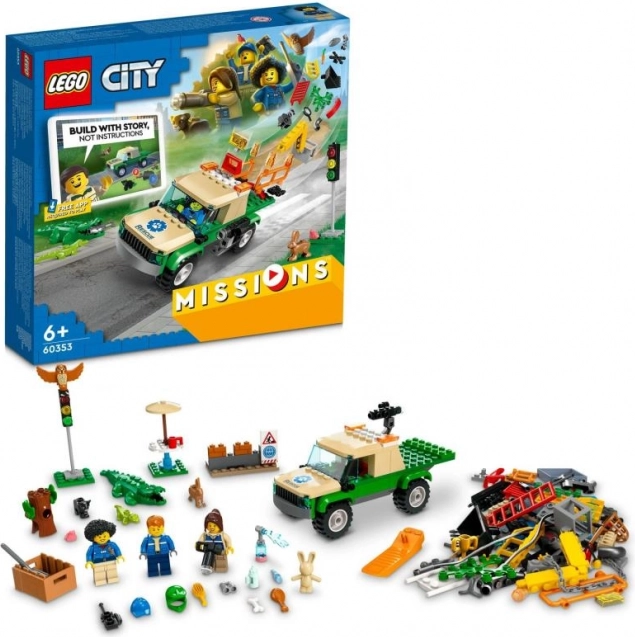LEGO City záchranné mise zvířat