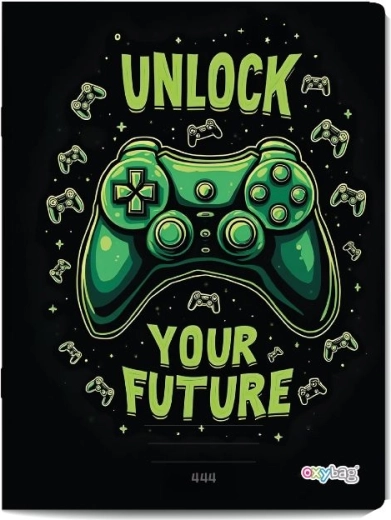 Sešit A4 Gamer linkovaný 40 listů