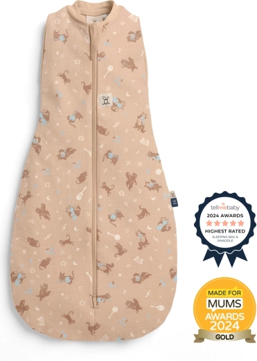 ErgoPouch zavinovačka a spací pytel 2v1 Cocoon Melody 6–12 měsíců, 1,0 TOG