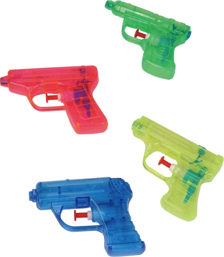 Sada mini vodních pistolí pro děti, 4 kusy