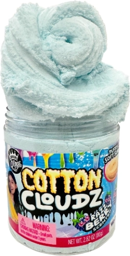Wecool Cotton Cloudz modrá plastelína slime