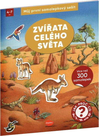 Můj první samolepkový sešit – zvířata celého světa