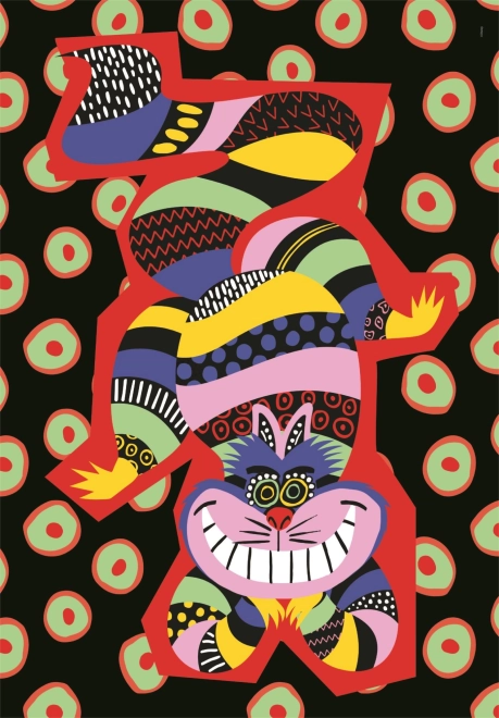 Puzzle 500 dílků disney cheshire cat compact