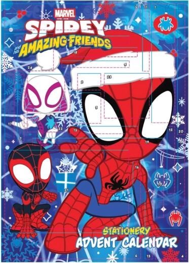 Spidey a jeho úžasní přátelé adventní kalendář papírenský
