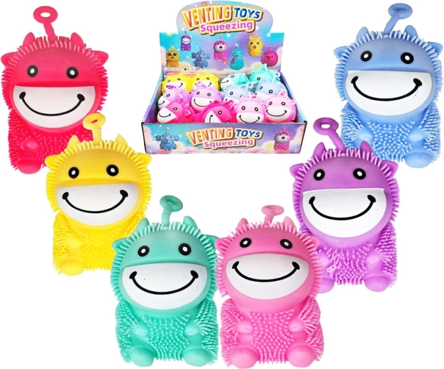 Stlačovací kravička se světlem – antistresová hračka pro děti