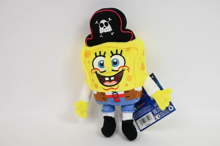 SpongeBob plyšová hračka pirát svítící ve tmě