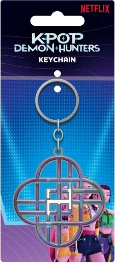 Kovová klíčenka K-pop Demon Hunters