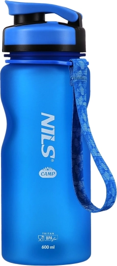 Tritanová sportovní láhev na pití 600 ml – NILS CAMP, modrá