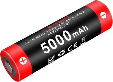 Nabíjecí Li-Ion akumulátor 21700 3,6 V 5000 mAh KLARUS
