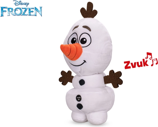 Plyšový sněhulák Olaf Frozen se zvukem, 30 cm