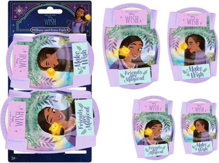 Sada chráničů kolen a loktů Disney Wish - 4 ks