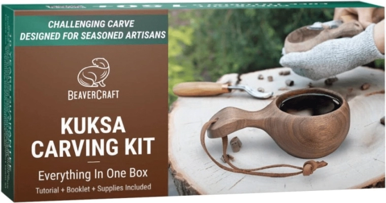 BeaverCraft diy sada na vyřezání kuksy
