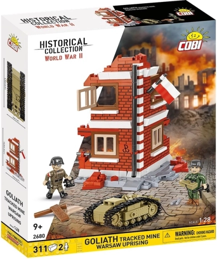 Cobi historical collection WWII goliath – dálkově ovládaná mina z Varšavského povstání