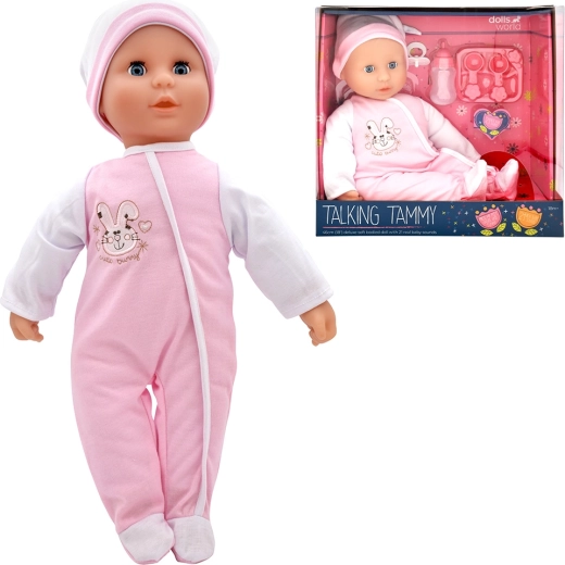 Dolls World mluvící miminko Tammy 46 cm