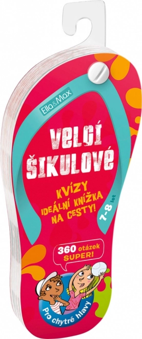 Velcí šikulové 7–8 let – kvízy na cesty