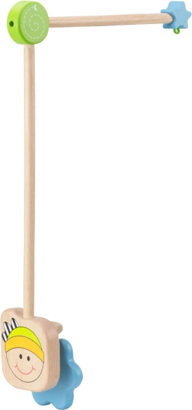 Dřevěný držák na dětský kolotoč WANDERWORLD k postýlce