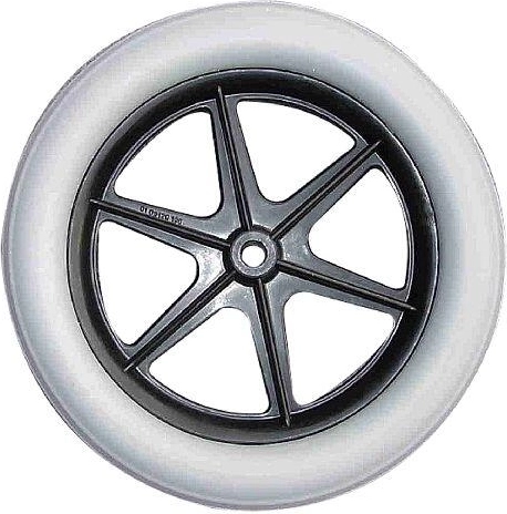 Náhradní kolo k vozíku POPULAR s polyuretanovou obručí 230 × 30 mm