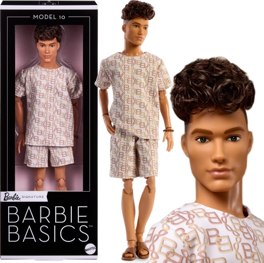 Mattel Barbie Signature Basics Ken model 10 sběratelská panenka