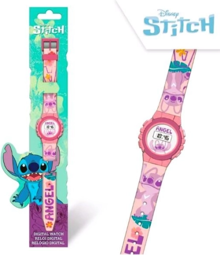 Digitální hodinky Lilo a Stitch pro děti