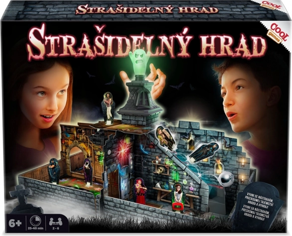 Desková hra Strašidelný hrad pro děti