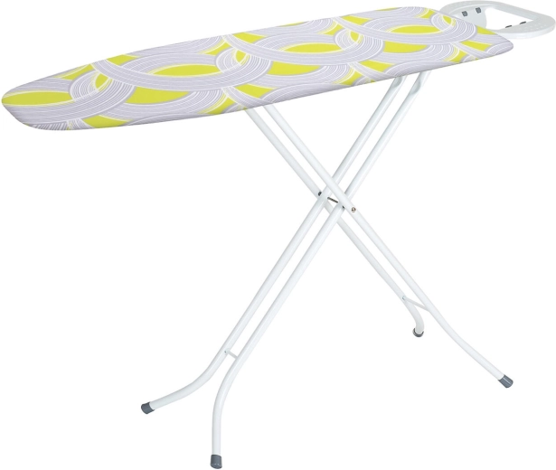 Žehlicí prkno EURO II 120 × 38 cm s kovovou deskou a bavlněným potahem