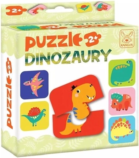 Puzzle dinosauři 2+