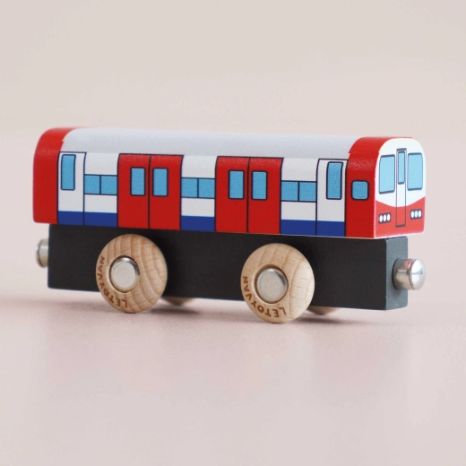 Le Toy Van dřevěný vagonek metra Tim