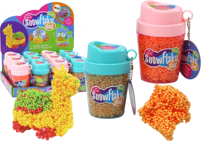 Squishy Oranžové Polystyrenové Kuličky v Kelímku