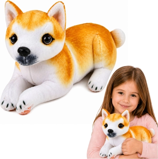 Plyšový pejsek Shiba Inu 25 cm